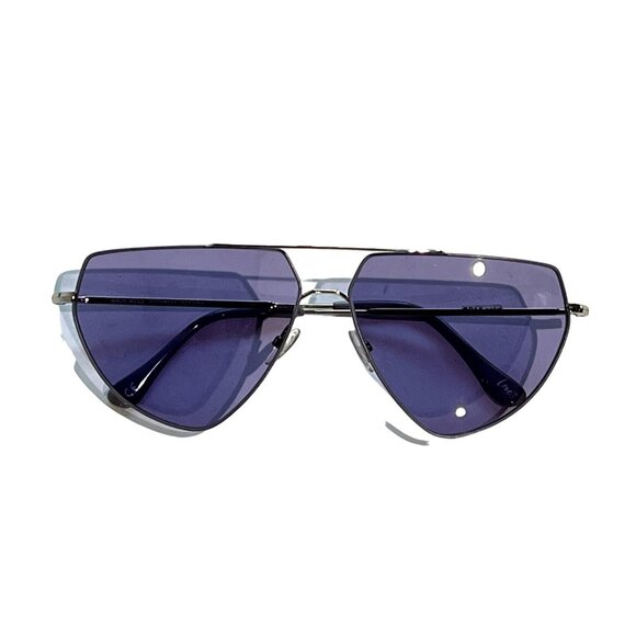 Andy Wolf Drax Sunglasses in Silver Violet Purple